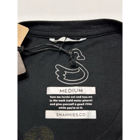 Swannies Golf Sunday Scaries Shirt Adult Size Medium Halloween Print Logo NWT - Picture 4 of 12